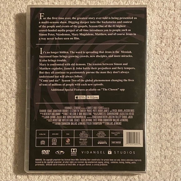 The Chosen Seasons 1 & 2 2-Season Combo Pack DVD - Picture 2 of 2
